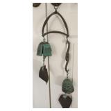 Jeff Cross bronze wind bell made by Harmony