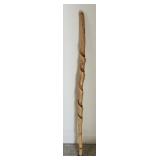 Wooden walking stick