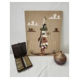 Lot of 3 - Art bullets & decor