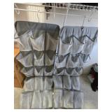 Lot of 2 hang up shoe holders