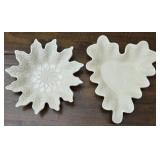 Pair of Handmade Ceramic Decorative Pieces
