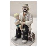 Emmitt Kelly Flambro Taiwan Ceramic Clown Doctor