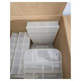 Estate lot of plastic jewelry holders