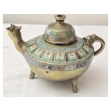 Vintage Chinese Brass Incense Burner