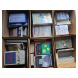 Lot of 6 boxes of books