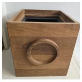 Heavy wood box