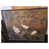 Large Painting on Canvas by B Joseph