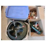 Box lot of estate items