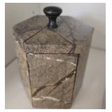 Marble like container