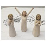 Angel of Wishes Courage Sign For Love Willow Trees