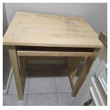 Small wood table