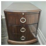 Modern Style 2 Drawer Storage Table