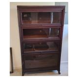Antique Mahogany Barrister Lawyers Cabinets AS IS