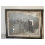 Framed print of soldering remembrance