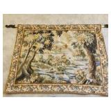 French Aubusson-style verdure tapestry
