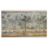 Art reproduction of the Roman " Painted Garden "