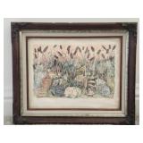 Framed print of an artwork by Jamie S. Perry