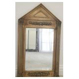 Vintage gold mirror