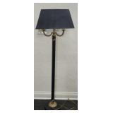 Black floor lamp