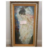 Framed art titled " The flow of Light "