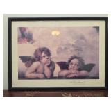 Plastic framed print