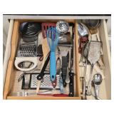Drawer Of Kitchen Utensils