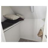 Estate lot of pillows and comforter