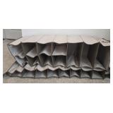 Lot of 2 hanging shoe holder