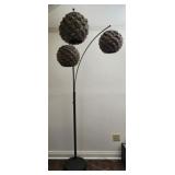 Herrick II Floor Lamp featuring three arched