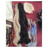 Estate lot of scarves