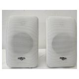 Polk Monitor M Series M2 white stereo speakers