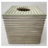 Core Home green ceramic tissue box cover