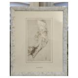 Framed print of Raphael