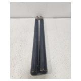 Pairs of black nunchucks