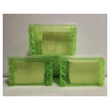 3 Index Card Boxes with cards unopened
