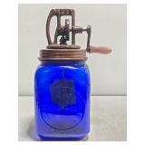 Large Blue 20 Dazey Churn St Louis USA