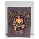 Metal Harley Davidson Decorative Sign