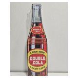 Metal Double Cola Decorative Sign