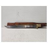 Large Indiana Jones khyber Bowie knife with sheath
