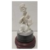 Rosenthal musical figurine on pedestal