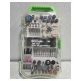 Hyper tough 208 piece rotary tool accessories kit