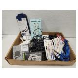 Estate Lot of misc cables Cords and power strips