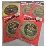 Lot of plywood saw blades