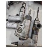 Lot of pneumatic tools
