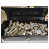 Tool box with large bolts