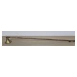 vintage brass candle snuffer