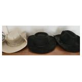 3 hats