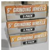 3 pks 5 inch Grinding wheels