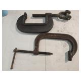 Lot of 2 industrial clamps
