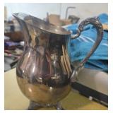 Silver plated pitcher
